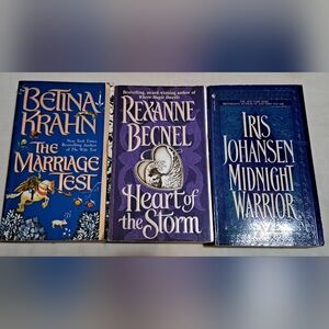 Betina Krahn, Rexanne Becnal,& Iris Johannson Set Of 3 Romances